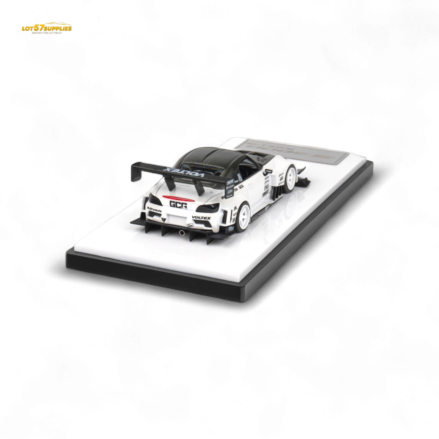 Microturbo Custom S2000 - Metallic White TOP FUEL 1:64