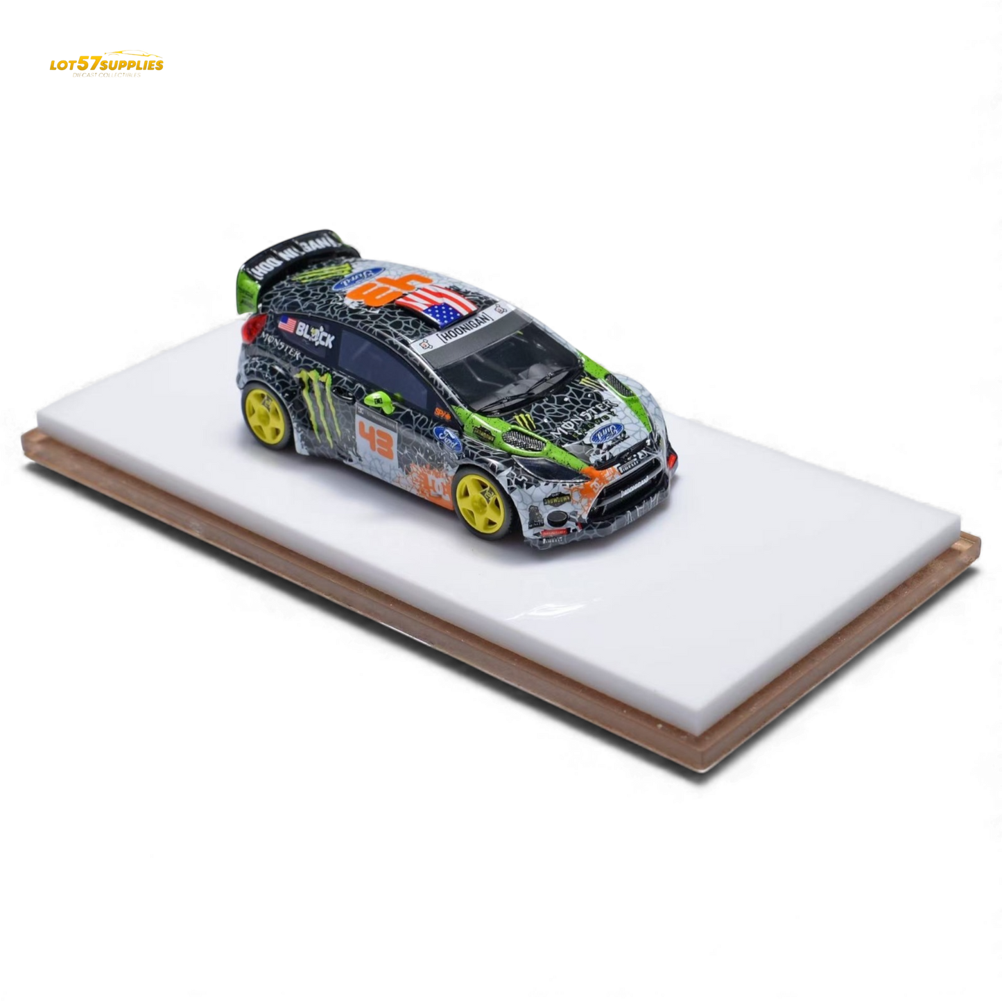 (Pre-Order) Minicraftsman Ken Block Ford Fiesta Gymkhana Livery 1:64