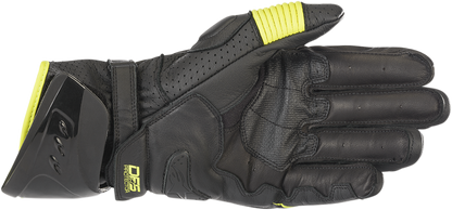 ALPINESTARS GP Pro R3 Gloves - Black/Fluo Yellow - 3XL 3556719-155-3XL
