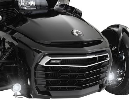 SHOW CHROME Driving Lights - 15-18 Spyder F3 - Chrome 41-301L