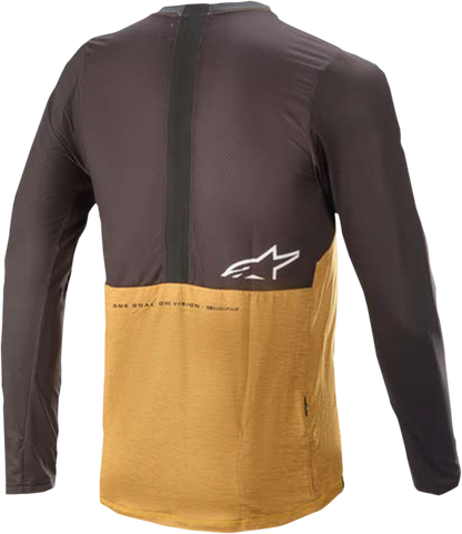 ALPINESTARS Alps 6.0 V2 Jersey - Long-Sleeve - Orange/Black - 2XL 1763821-40102XL