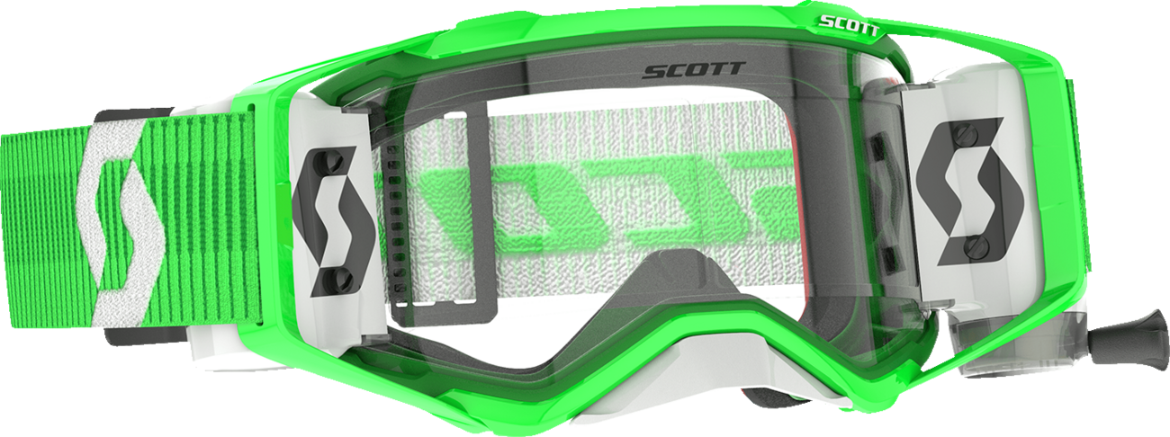 SCOTT Prospect WFS Goggle - Green/White - Clear 272822-1075113