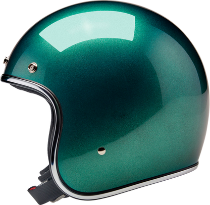 BILTWELL Bonanza Helmet - Metallic Catalina Green - XS 1001-358-201