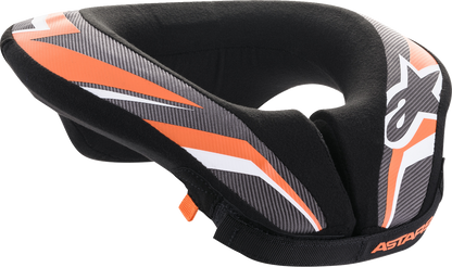 ALPINESTARS Youth Sequence Neck Roll - Black/Anthracite/Orange - L/XL 6741018-148-LXL