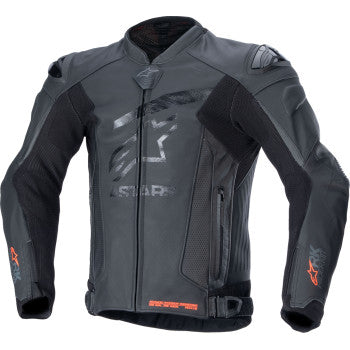 ALPINESTARS GP Plus R v4 Rideknit® Leather Jacket - Black/Black - US 50 / EU 60 3100324-1100-60