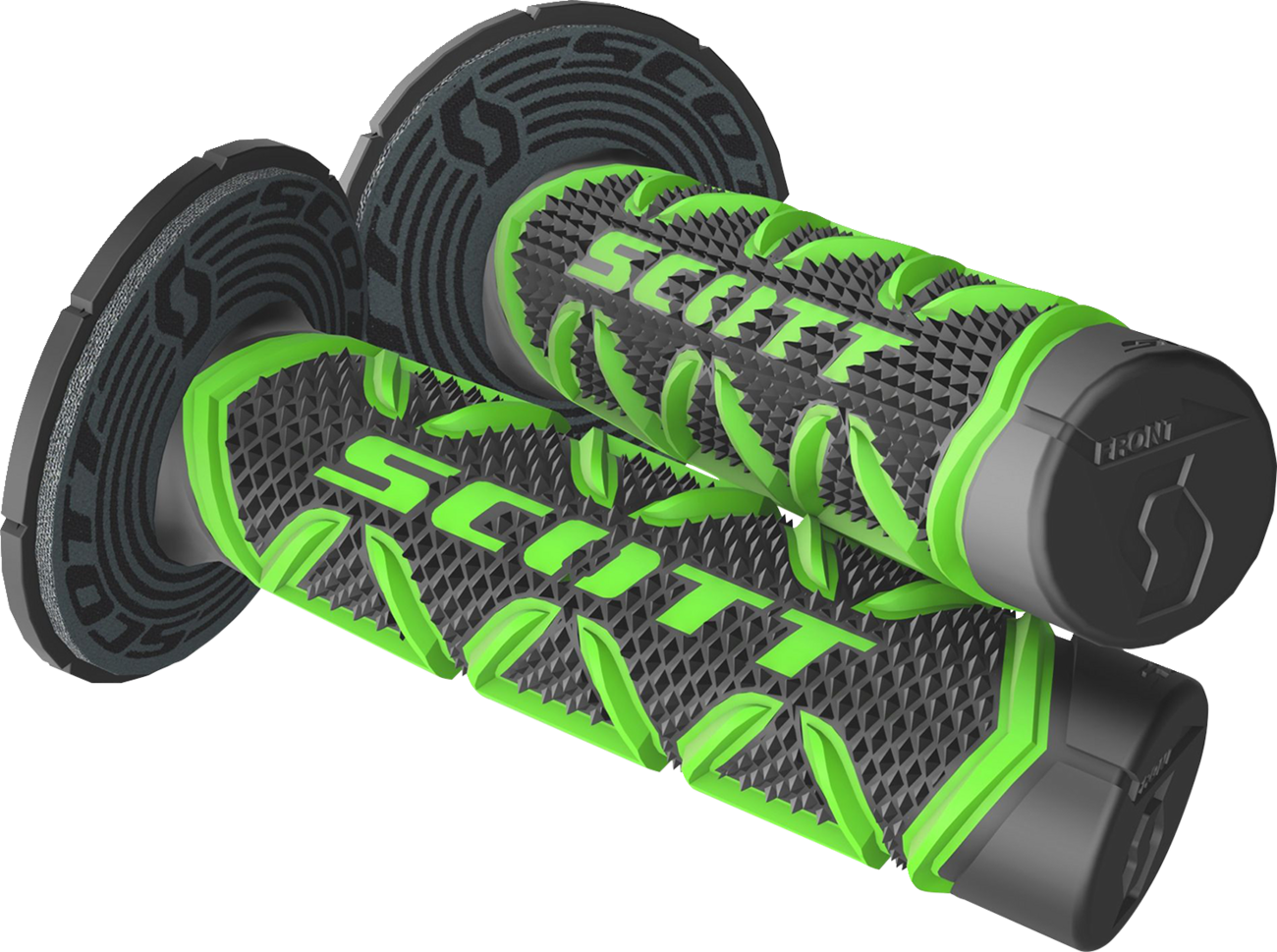 SCOTT Grips - Diamond - Green/Black 219626-1089
