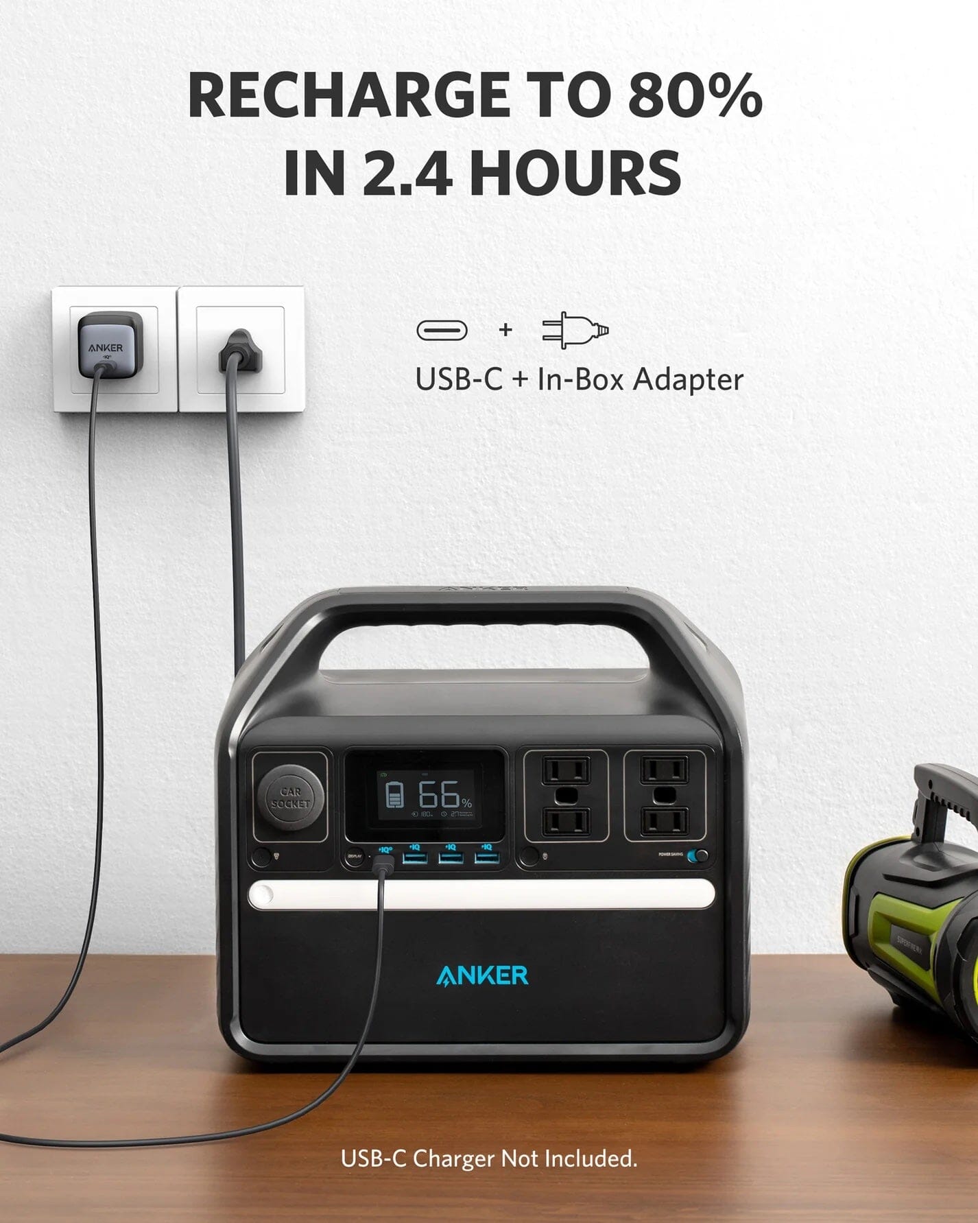 Anker SOLIX 536 Portable Power Station (508Wh/500W)