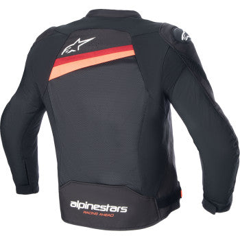 ALPINESTARS T-GP Plus R v4 Airflow Jacket - Black/Red Fluo - Small 3300624-1030-S
