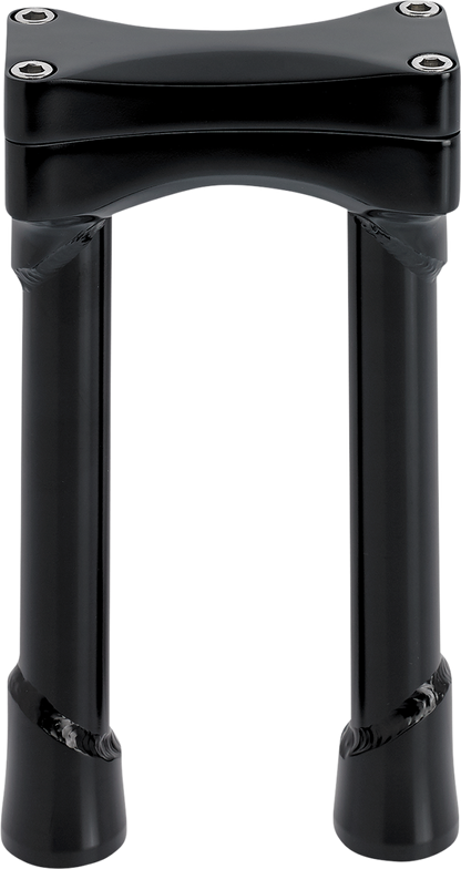 BILTWELL Risers - Murdock - Oversized - 8" - Black 6413-201-08