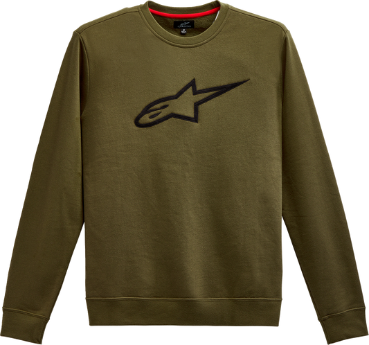 ALPINESTARS Ageless Crew Fleece - Military/Black - 2XL 12125132269102X