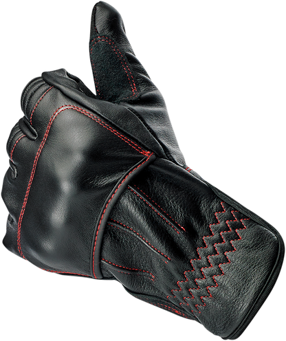 BILTWELL Belden Gloves - Redline - 2XL 1505-0108-306