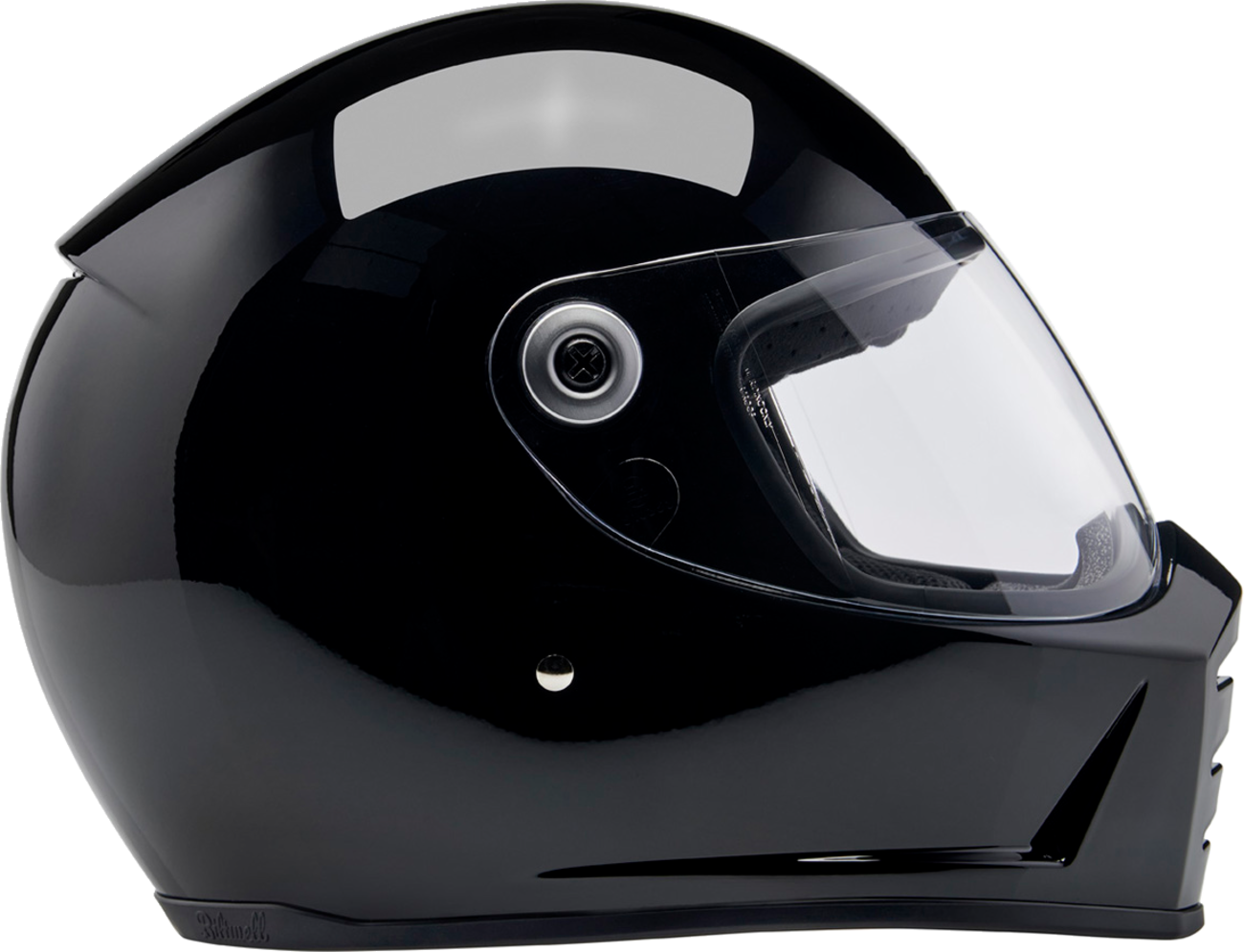 BILTWELL Lane Splitter Helmet - Gloss Black - Medium 1004-101-503
