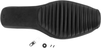 SADDLEMEN Profiler Tuck-n-Roll Seat - Black - Dyna '06-'17 806-04-148