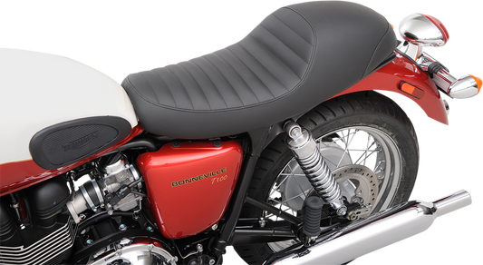 SADDLEMEN Americano Seat - Tuck and Roll - Bonneville T01-01-0933