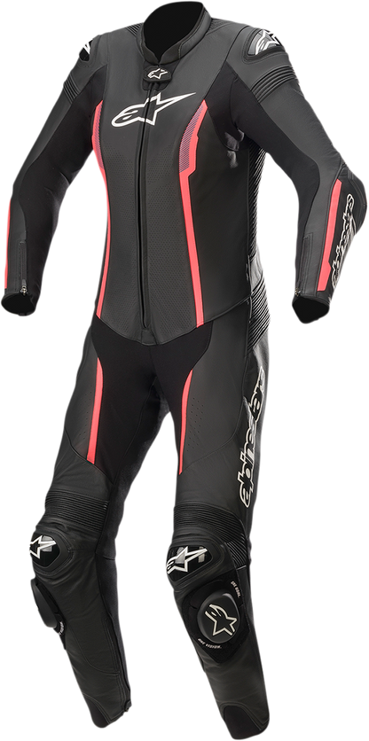 ALPINESTARS Stella Missile 1-Piece Suit - Black/Pink - US 10 / EU 46 3180122-1838-46