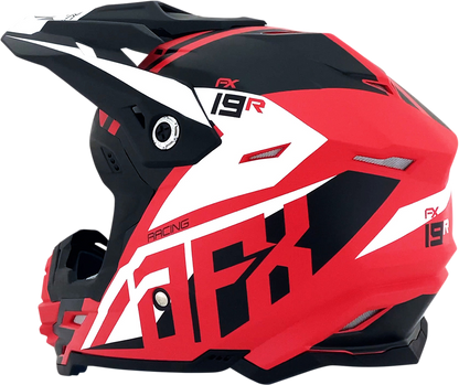 AFX FX-19R Helmet - Racing - Matte Red - Medium 0110-7064
