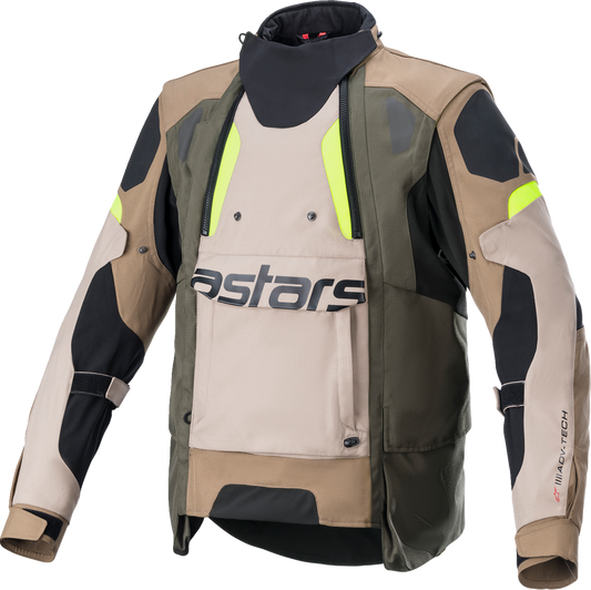 ALPINESTARS Halo Drystar® Jacket - Black/Sand/Yellow - Large 3204822-865-L