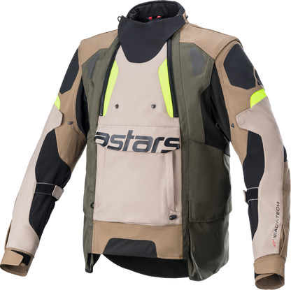 ALPINESTARS Halo Drystar® Jacket - Black/Sand/Yellow - XL 3204822-865-XL