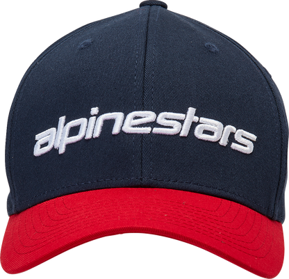 ALPINESTARS Linear Hat - Navy/Red - L/XL 1230810057030LX