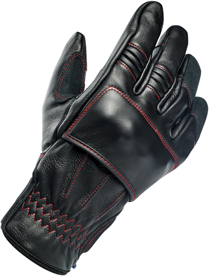 BILTWELL Belden Gloves - Redline - Medium 1505-0108-303