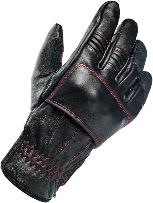 BILTWELL Belden Gloves - Redline - Medium 1505-0108-303