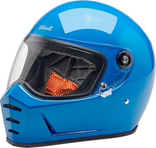 BILTWELL Lane Splitter Helmet - Gloss Tahoe Blue - XL 1004-129-505