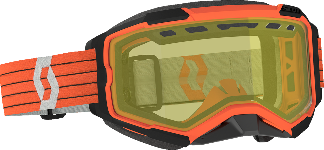 SCOTT Fury Snow Cross Goggle - Orange/Gray - Yellow 278605-1011029