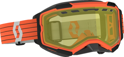SCOTT Fury Snow Cross Goggle - Orange/Gray - Yellow 278605-1011029