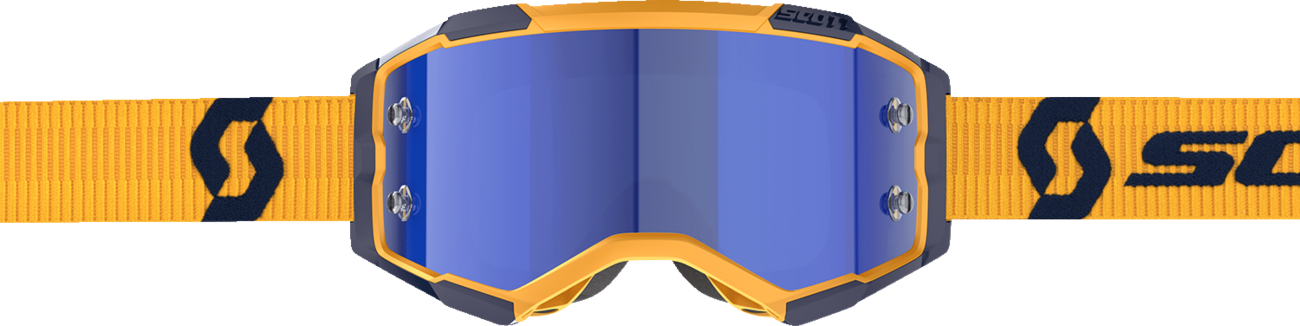 SCOTT Fury Goggle - Dark Yellow/Dark Blue - Blue Chrome 272828-7704349