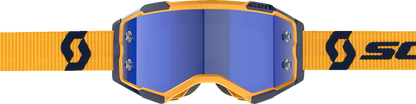 SCOTT Fury Goggle - Dark Yellow/Dark Blue - Blue Chrome 272828-7704349