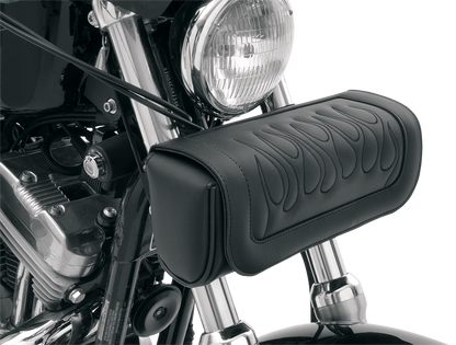 SADDLEMEN Tool Pouch - Flame - Black X021-05-0031