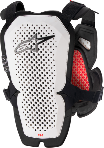 ALPINESTARS A-1 Pro Chest Protector - White/Black/Red - XL/2XL 6700123213XL2X
