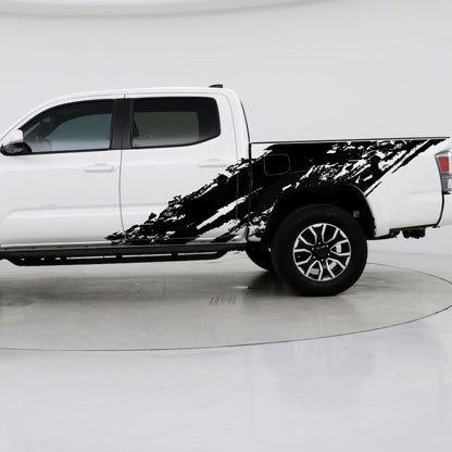 Truck Mud Splash Car Decal Graphic Sticker. Universal Fit for Toyota Tacoma. #6779-Plain