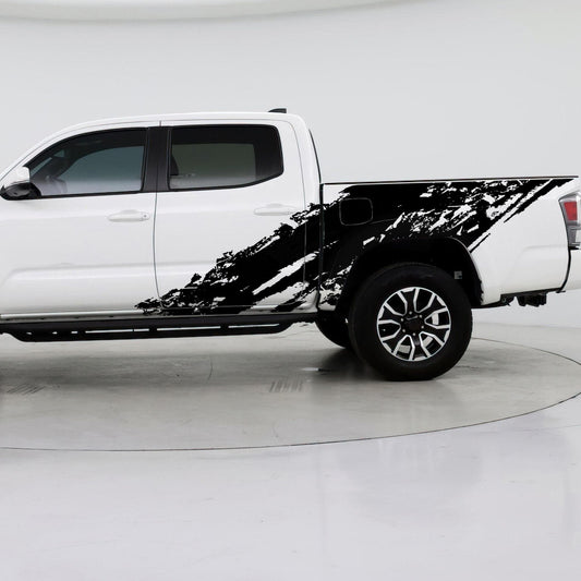 Truck Mud Splash Car Decal Graphic Sticker. Universal Fit for Toyota Tacoma. #6779-Plain
