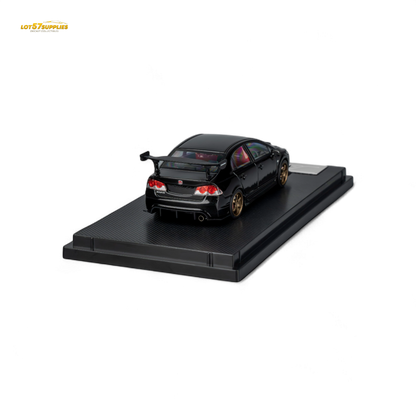 (Pre-Order) Microturbo Custom FD2 J'S Racing - Metallic Black 1:64