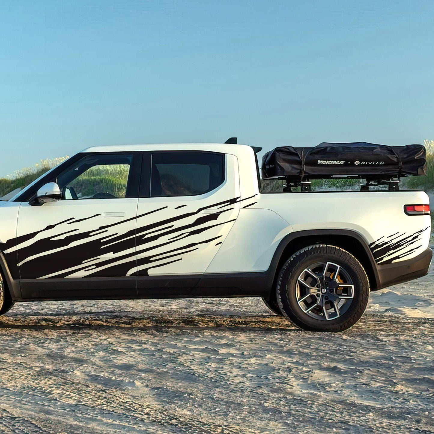 Digital Mud Splash Truck Decal. Universal Fit. Set of 2. #6928