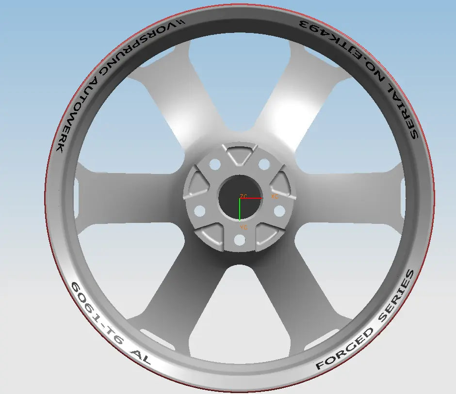 Set of Forged Audi AVUS Style Wheels