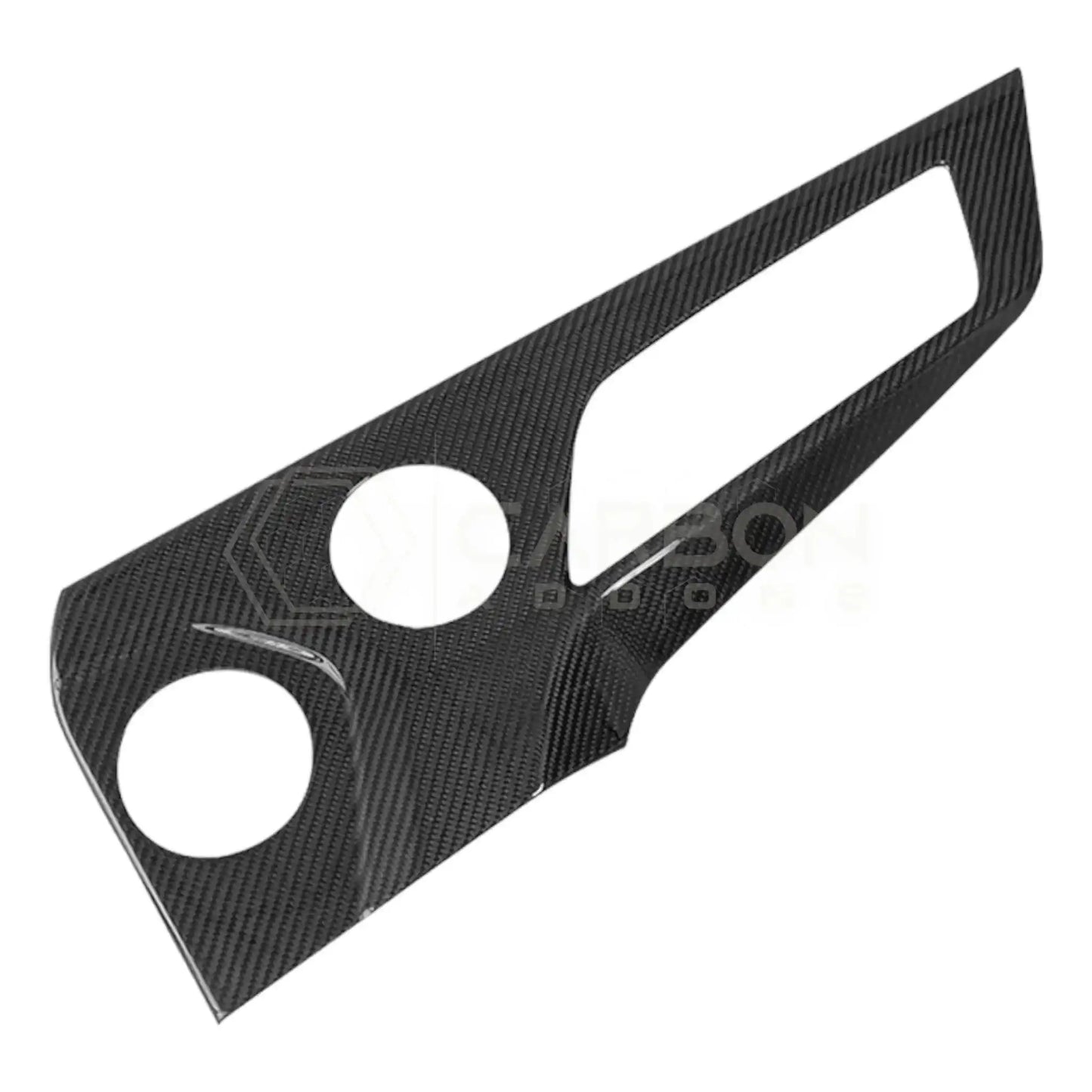 Real Carbon Fiber Door Handle & Speaker Panel Trim Covers for 2024+ Ford Mustang