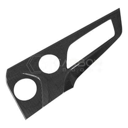 Real Carbon Fiber Door Handle & Speaker Panel Trim Covers for 2024+ Ford Mustang