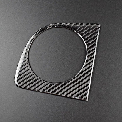 6 PCS Kit Full Dashboard Trim Carbon Fiber Interior Overlay For Mustang 2010-2014