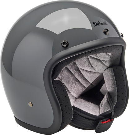 BILTWELL Bonanza Helmet - Gloss Storm Gray - Large 1001-165-204