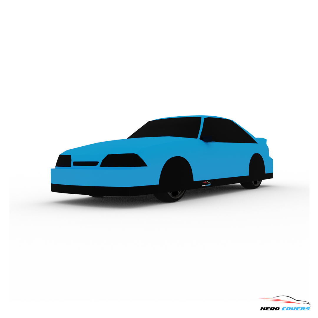 Indoor & Outdoor Car Cover | Compatible For: Ford Mustang Third Generation (1979–1993) – Fox Body