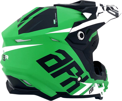 AFX FX-19R Helmet - Racing - Matte Green - XL 0110-7081