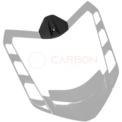 C8 Corvette Carbon Fiber Rear Camera Decklid Housing Trim Cover | Exterior Upgrade (2020–2026 Coupe)