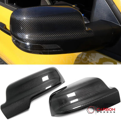 2019+ RAM 1500/TRX/RHO Side View Mirror Hard Carbon Fiber Cover