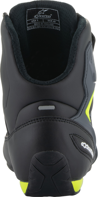 ALPINESTARS Faster-3 Shoes - Black/Yellow - US 9 2510219-155-9