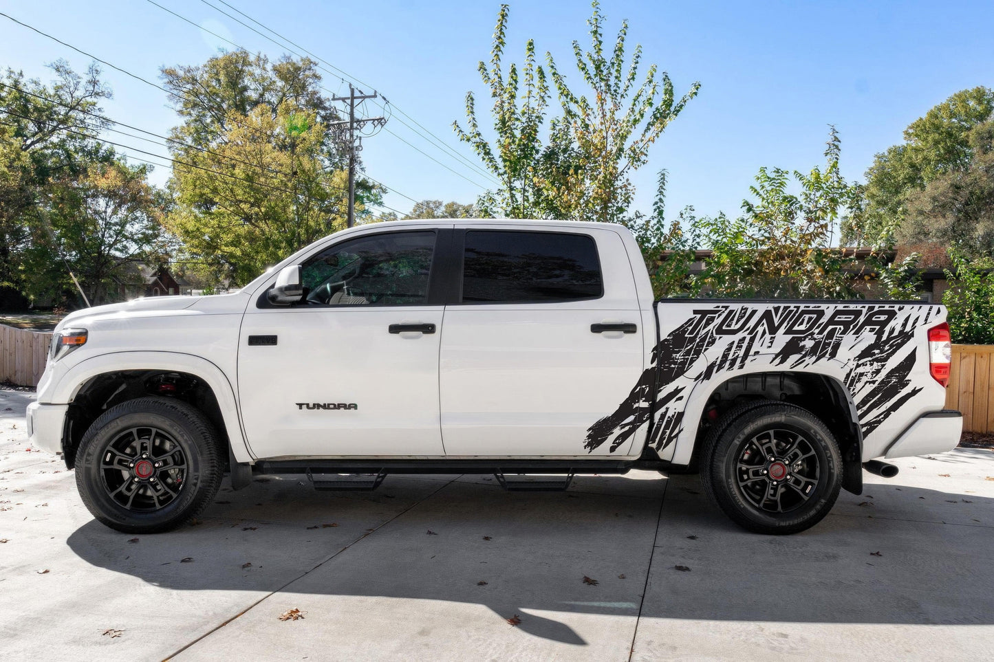 Toyota Tundra Graphic Decal Mud Splash. #6247