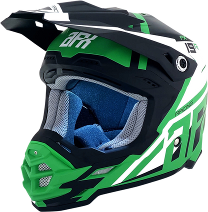 AFX FX-19R Helmet - Racing - Matte Green - XL 0110-7081