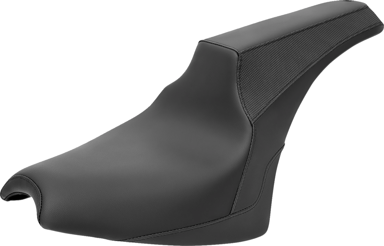 SADDLEMEN Carey Hart Signature Series Seat - Black w/ Black Stitching - Chief '22-'23 I21-04-HART