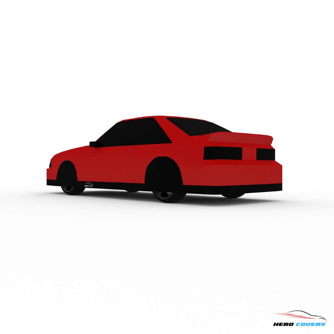 Indoor & Outdoor Car Cover | Compatible For: Ford Mustang Third Generation (1979–1993) – Fox Body